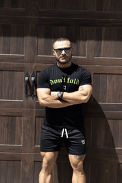 Mesh Emblem Shorts