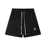 Mesh Emblem Shorts